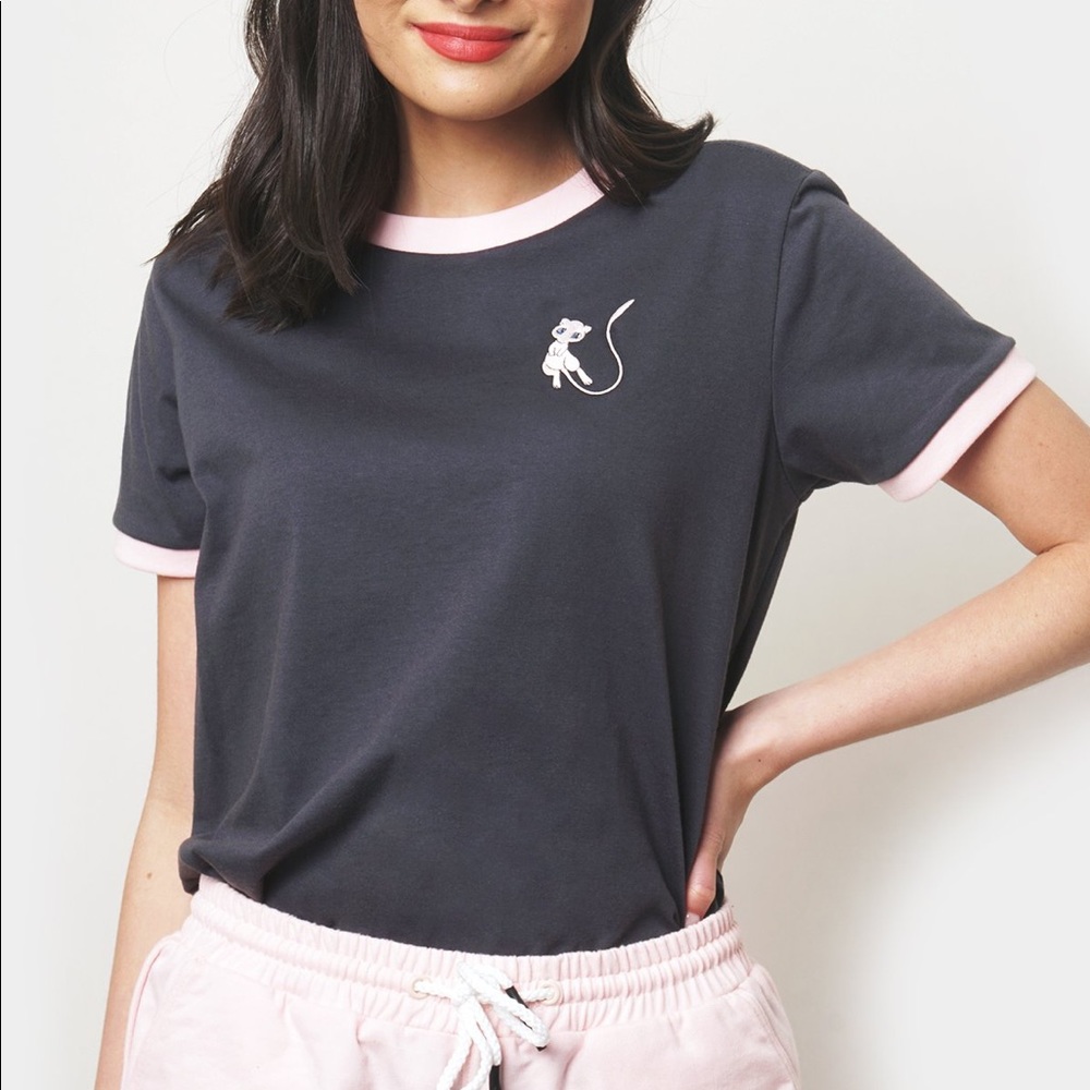 Penshoppe pokemon Mew Relaxed Fit XL Shirt